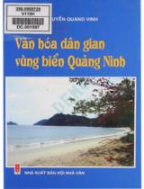 Văn hóa dân gian vùng biển Quảng Ninh : Khảo cứu, sưu tầm / Nguyễn Quang Vinh