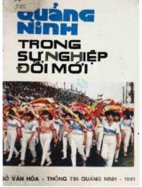 Quảng Ninh trong sự nghiệp đổi mới : Thông tin Quảng Ninh chào mừng đại hội đại biểu lần thứ IX Đảng bộ Đảng cộng sản Việt Nam tỉnh Quảng Ninh