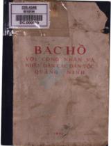 Bác Hồ với công nhân và nhân dân các dân tộc Quảng Ninh