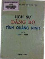 Lịch sử Đảng bộ tỉnh Quảng Ninh