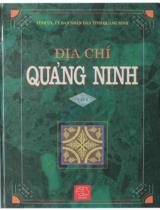 Địa chí Quảng Ninh . T.3