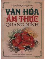 Văn hóa ẩm thực Quảng Ninh / Nguyễn Quang Vinh