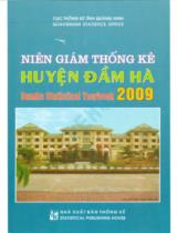 Niên giám thống kê huyện Đầm Hà 2009