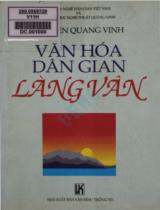 Văn hóa dân gian làng Vân / Nguyễn Quang Vinh