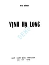 Vịnh Hạ Long / Thi Sảnh