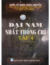 Đại Nam nhất thống chí / Quốc Sử Quán Triều Nguyễn biên soạn; Phạm Trọng Điềm dịch; Đào Duy Anh hiệu đính . T.4