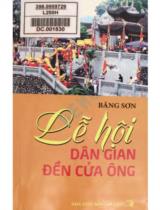 Lễ hội dân gian Đền Cửa Ông / Băng Sơn