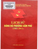 Lịch sử Đảng bộ phường Cẩm Phú (1981 - 2011)