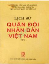 Lịch sử quân đội nhân dân Việt Nam / Biên soạn: Đặng Hữu Lộc ch.b, Nguyễn Ngọc An, Minh Cao,..