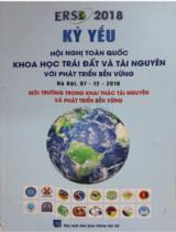Kỷ yếu hội nghị toàn quốc khoa học trái đất và tài nguyên với phát triển bền vững