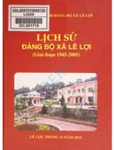Lịch sử Đảng bộ xã Lê Lợi : Giai đoạn 1945 - 2005