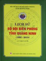 Lịch sử bộ đội Biên phòng tỉnh Quảng Ninh (1995 - 2019) : Lưu hành nội bộ