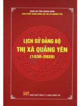 Lịch sử đảng bộ thị xã Quảng Yên (1930 - 2020)