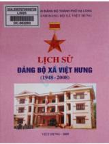 Lịch sử Đảng bộ xã Việt Hưng (1948 - 2008)