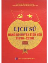 Lịch sử Đảng bộ huyện Tiên Yên (1930 - 2020)