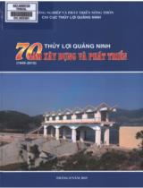 Thủy lợi Quảng Ninh 70 năm xây dựng và phát triển (1945 - 2015)