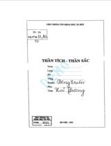 Thần tích Thần sắc huyện Đông Triều