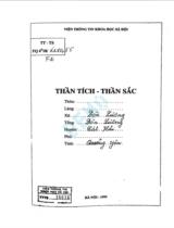 Thần tích Thần sắc huyện Cát Hải, tỉnh Quảng Yên