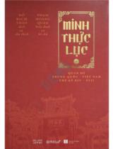 Minh Thực lục quan hệ Trung Quốc - Việt Nam thế kỷ XIV - XVII . T.3 / Hồ Bạch Thảo dịch và chú thích; Phạm Hoàng Quân hiệu đính và bổ chú .