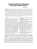 Chế độ cấp thoát nước hợp lý nuôi tôm thâm canh vùng cao triều tại Yên Hưng - Quảng Ninh / Mai Thế Hùng