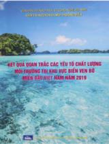 Kết quả quan trắc các yếu tố chất lượng môi trường tại khu vực biển ven bờ miền Bắc Việt Nam năm 2019