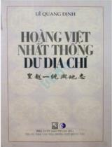 Hoàng Việt nhất thống dư địa chí / Lê Quang Định ; Phan Đăng dịch, chú giải và giới thiệu