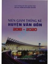 Niên giám thống kê huyện Vân Đồn giai đoạn 2018 - 2020