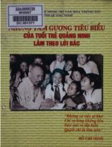Những tấm gương tiêu biểu của tuổi trẻ Quảng Ninh làm theo lời Bác