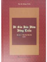 Di sản Hán Nôm Đông Triều . Q.1 , Địa chí cổ - Thần tích thần sắc