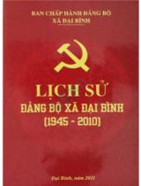 Lịch sử Đảng bộ xã Đại Bình 1945 - 2010