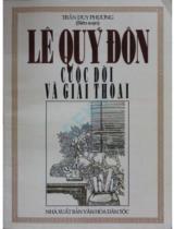 Lê Quý Đôn cuộc đời và giai thoại / Trần Duy Phương biên soạn