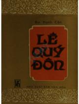 Lê Quý Đôn / Bùi Hanh Cẩn