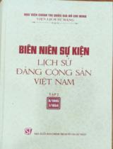Biên niên sự kiện lịch sử Đảng Cộng sản Việt Nam / Biên soạn: Nguyễn Mạnh Hà ch.b, Nguyễn Bình, Dương Thị Huệ,... . T.2 , 9/1945 - 7/1954
