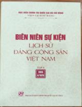 Biên niên sự kiện lịch sử Đảng Cộng sản Việt Nam / Biên soạn: Nguyễn Ngọc Hà ch.b, Nguyễn Thị Nguyệt Ánh, Đào Thị Hoàn,... . T.4 , 1965 - 4/1975