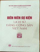 Biên niên sự kiện lịch sử Đảng Cộng sản Việt Nam / Biên soạn: Nguyễn Danh Tiên ch.b, Vũ Thái Dũng, Vũ Trọng Hùng,... . T.5 , 5/1975 - 11/1986
