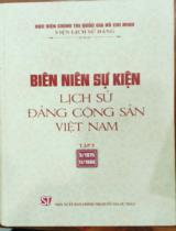 Biên niên sự kiện lịch sử Đảng Cộng sản Việt Nam / Biên soạn: Nguyễn Danh Tiên ch.b, Trần Thị Vui, Vũ Thị Hồng Dung,... . T.6 , 12/1986 - 2000